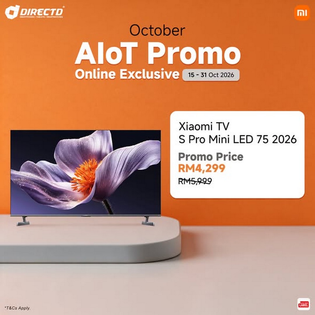 DirectD-Xiaomi-AIoT-October-Promotion-–-Enjoy-Exciting-Deals-3 15-31 October 2026: DirectD: Xiaomi AIoT October Promotion – Enjoy Exciting Deals on Smart TVs and Home Entertainment