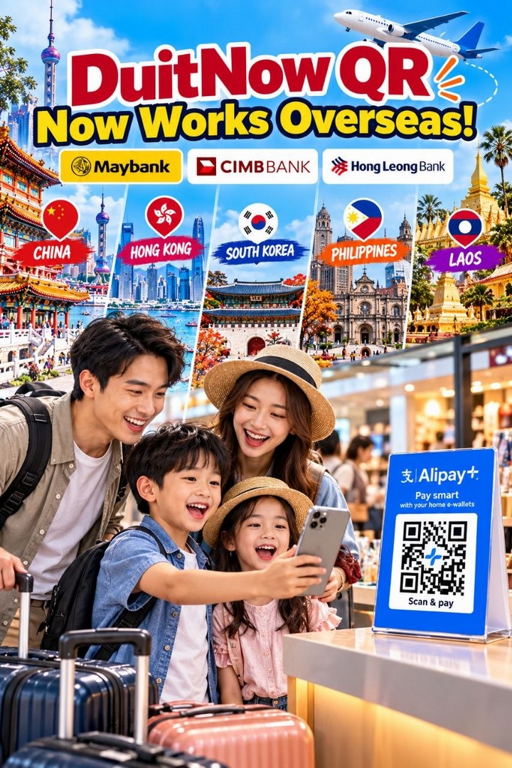 DuitNow-QR-Malaysia-Cross-Border-Payment-Promotion-1 28 October 2026 onwards: DuitNow QR Malaysia Cross-Border Payment Promotion, Pay Easily in China, Hong Kong, South Korea, the Philippines and Laos