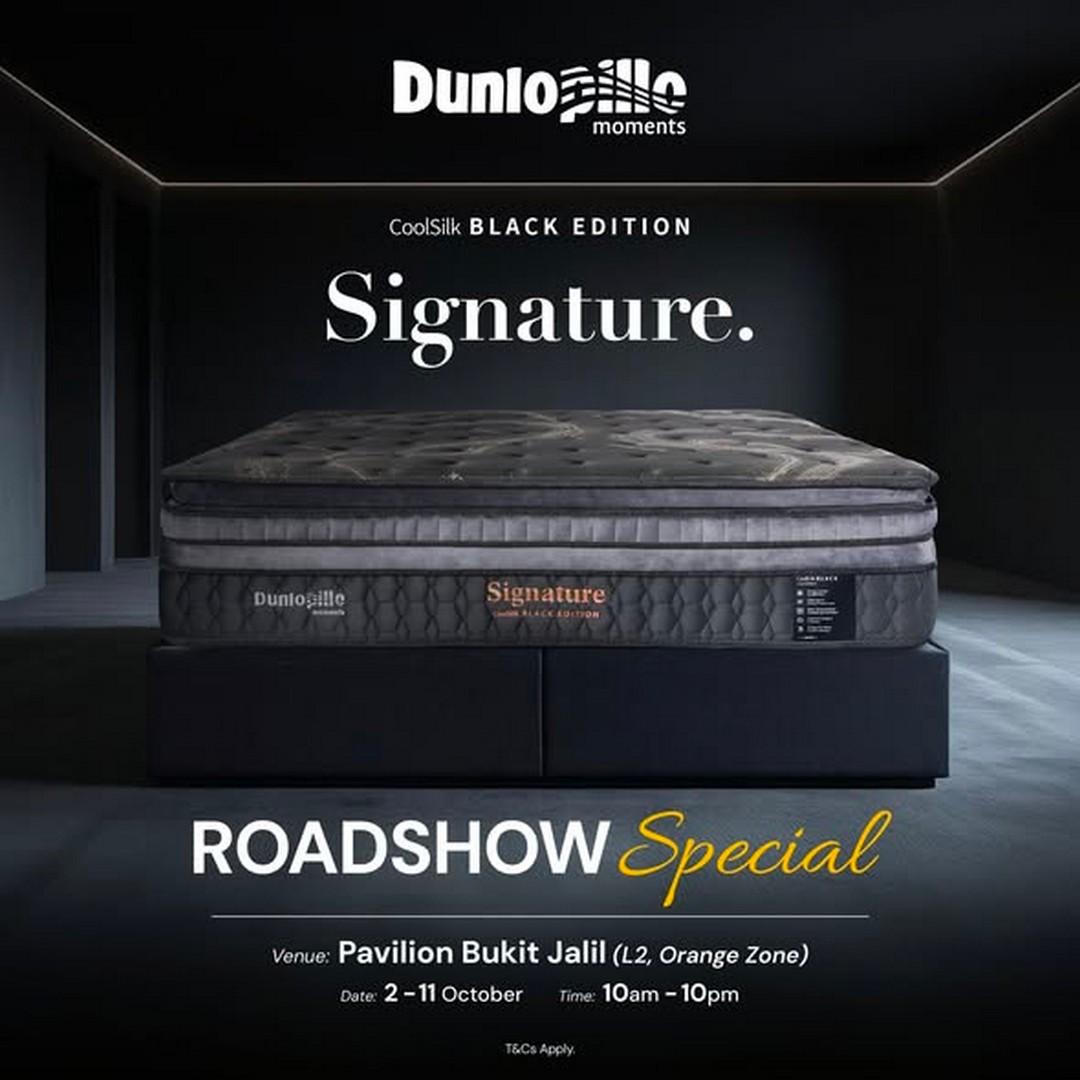 Dunlopillo-Malaysia-Mattress-Roadshow-Promotion-at-Pavilion-Bukit-Jalil-1 2–11 October 2026: Dunlopillo Malaysia: Mattress Roadshow Promotion at Pavilion Bukit Jalil, L2 Orange Zone