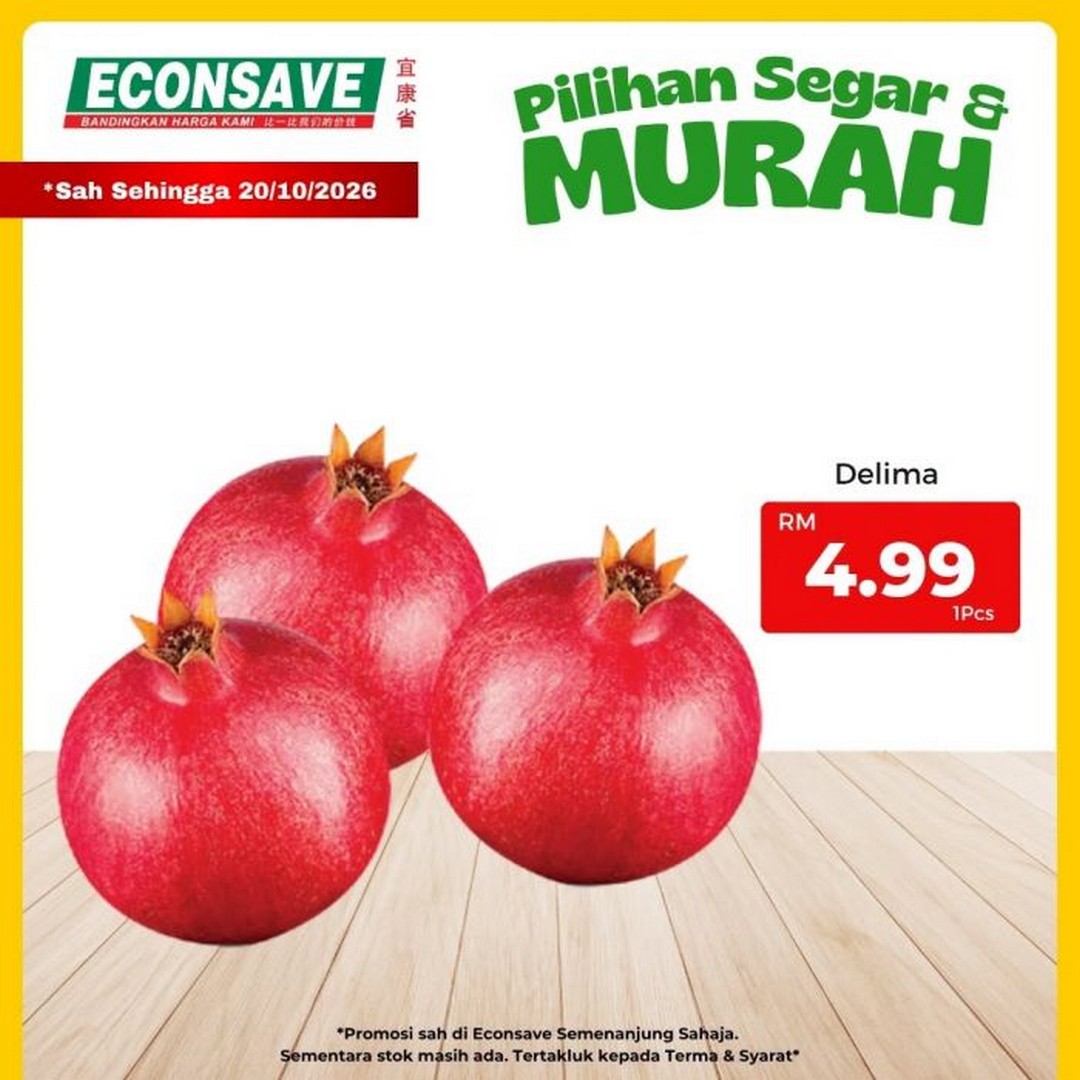 Econsave-Pilihan-Segar-Murah-Promotion-–-Fresh-Fruits-Vegetables-1 14-20 October 2026: Econsave: Pilihan Segar & Murah Promotion – Fresh Fruits, Vegetables, Seafood and Meat from RM4.99 in Malaysia