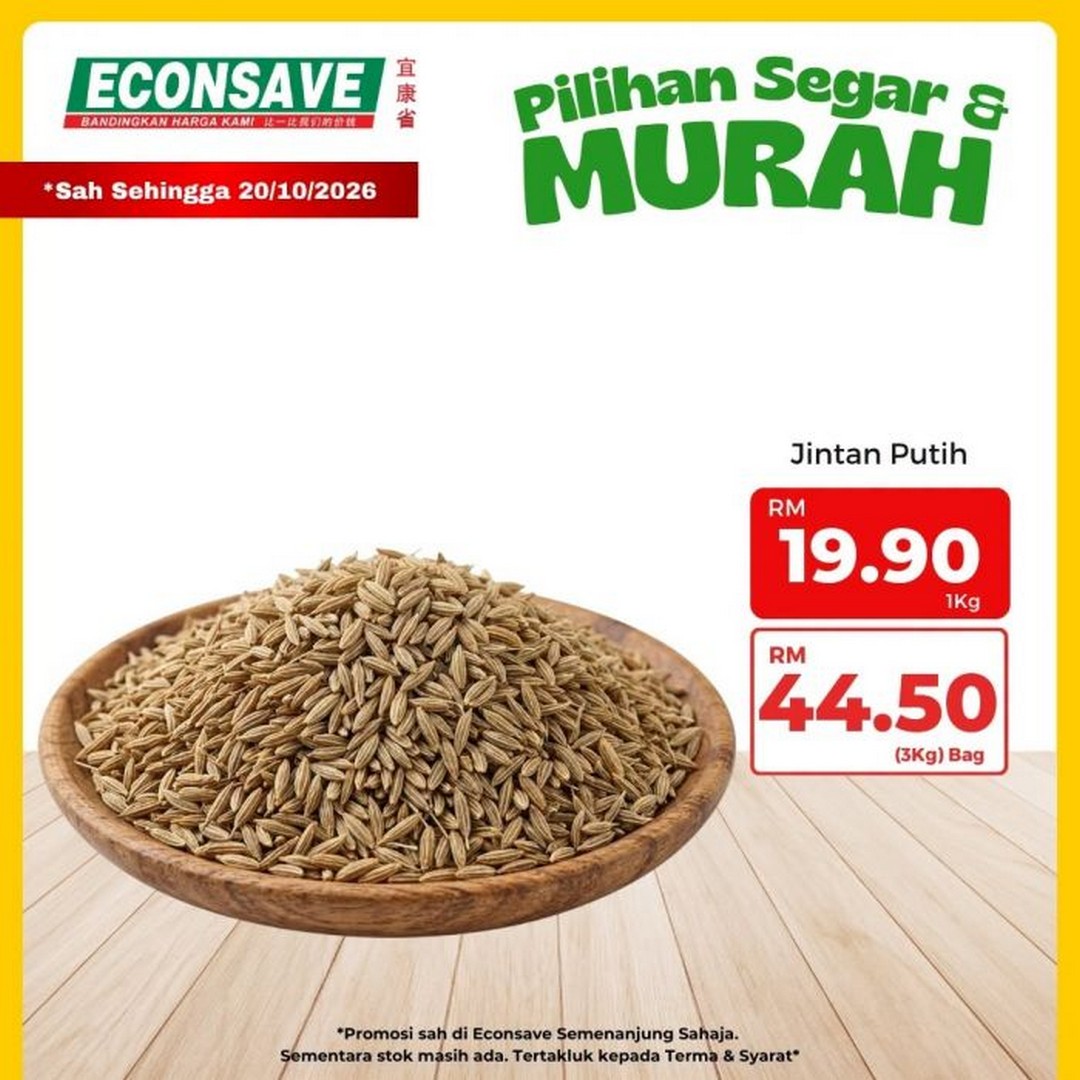 Econsave-Pilihan-Segar-Murah-Promotion-–-Fresh-Fruits-Vegetables-12 14-20 October 2026: Econsave: Pilihan Segar & Murah Promotion – Fresh Fruits, Vegetables, Seafood and Meat from RM4.99 in Malaysia