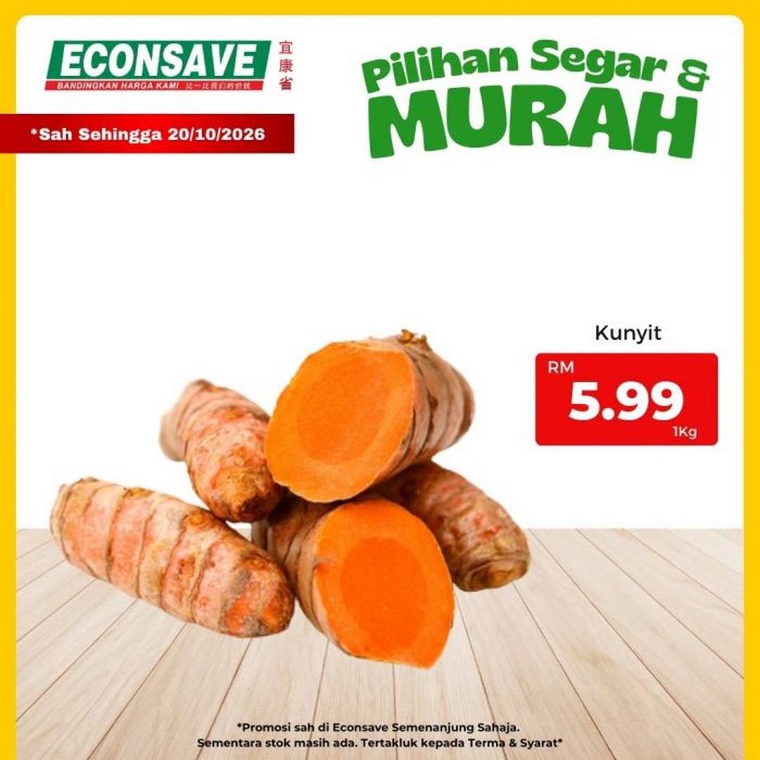 Econsave-Pilihan-Segar-Murah-Promotion-–-Fresh-Fruits-Vegetables-6 14-20 October 2026: Econsave: Pilihan Segar & Murah Promotion – Fresh Fruits, Vegetables, Seafood and Meat from RM4.99 in Malaysia