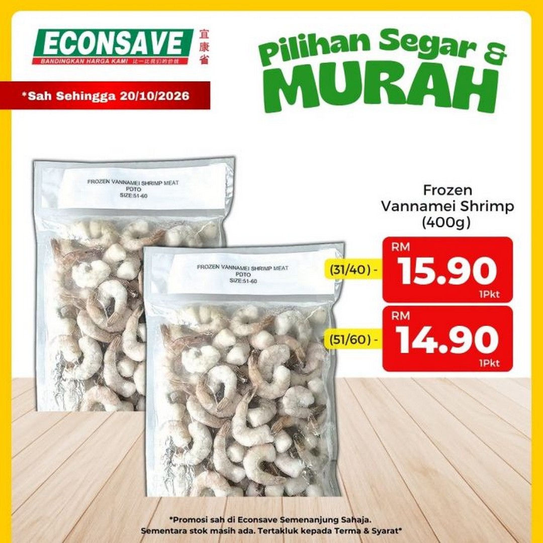 Econsave-Pilihan-Segar-Murah-Promotion-–-Fresh-Fruits-Vegetables-9 14-20 October 2026: Econsave: Pilihan Segar & Murah Promotion – Fresh Fruits, Vegetables, Seafood and Meat from RM4.99 in Malaysia