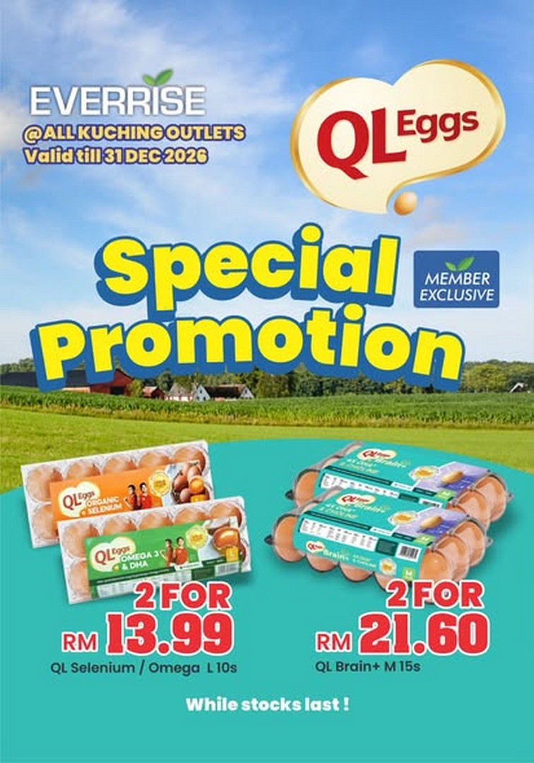 Everrise-Members-Weekday-Promotion-–-Exclusive-Deals-3 20–22 October 2026: Everrise Members' Weekday Promotion – Exclusive Deals on Everyday Essentials at 8 Selected Sarawak Outlets