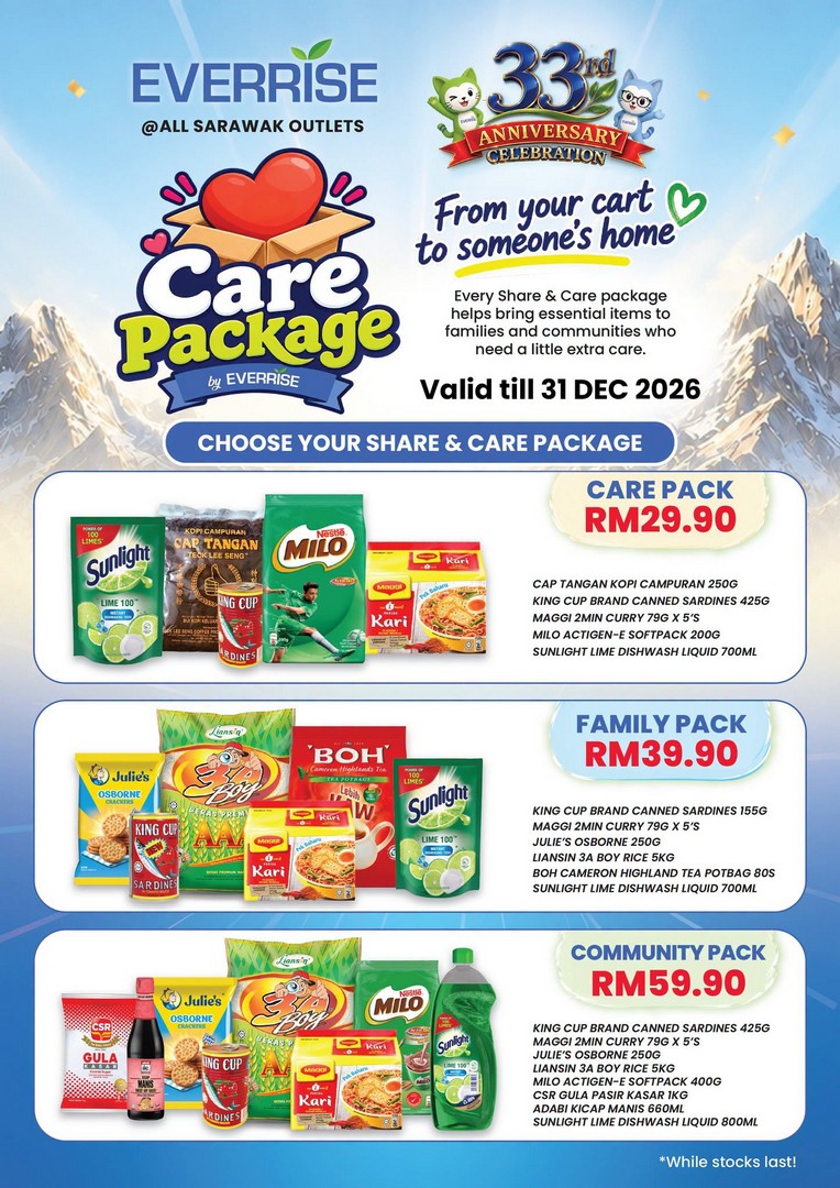 Everrise-Members-Weekday-Promotion-–-Exclusive-Deals-6 20–22 October 2026: Everrise Members' Weekday Promotion – Exclusive Deals on Everyday Essentials at 8 Selected Sarawak Outlets