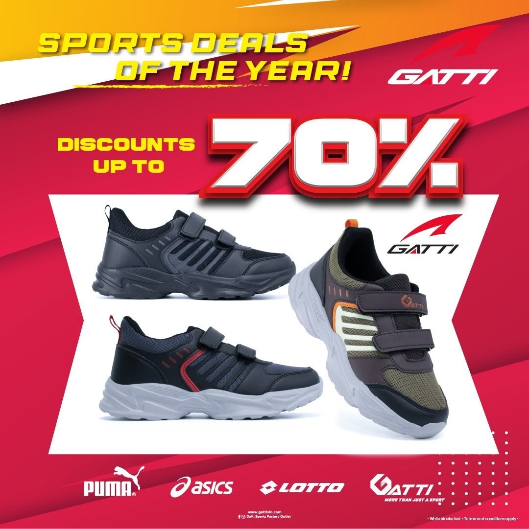 Gatti-Sports-Factory-Outlet-Mega-Sale-at-Anggun-City-Rawang-11 6–10 November 2026: Gatti Sports Factory Outlet Mega Sale at Anggun City Rawang – Up to 80% Off Sportswear, Running Shoes, Badminton Rackets and More from RM8