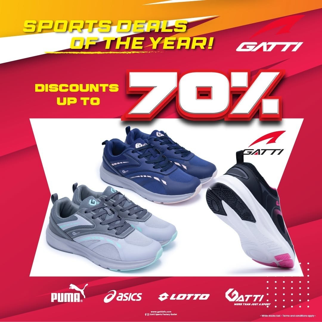 Gatti-Sports-Factory-Outlet-Mega-Sale-at-Anggun-City-Rawang-12 6–10 November 2026: Gatti Sports Factory Outlet Mega Sale at Anggun City Rawang – Up to 80% Off Sportswear, Running Shoes, Badminton Rackets and More from RM8