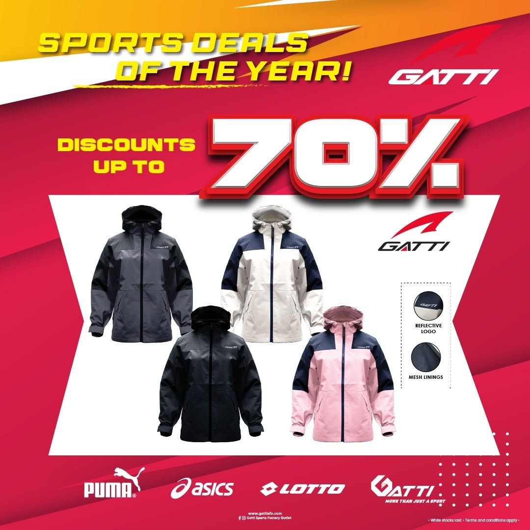 Gatti-Sports-Factory-Outlet-Mega-Sale-at-Anggun-City-Rawang-5 6–10 November 2026: Gatti Sports Factory Outlet Mega Sale at Anggun City Rawang – Up to 80% Off Sportswear, Running Shoes, Badminton Rackets and More from RM8
