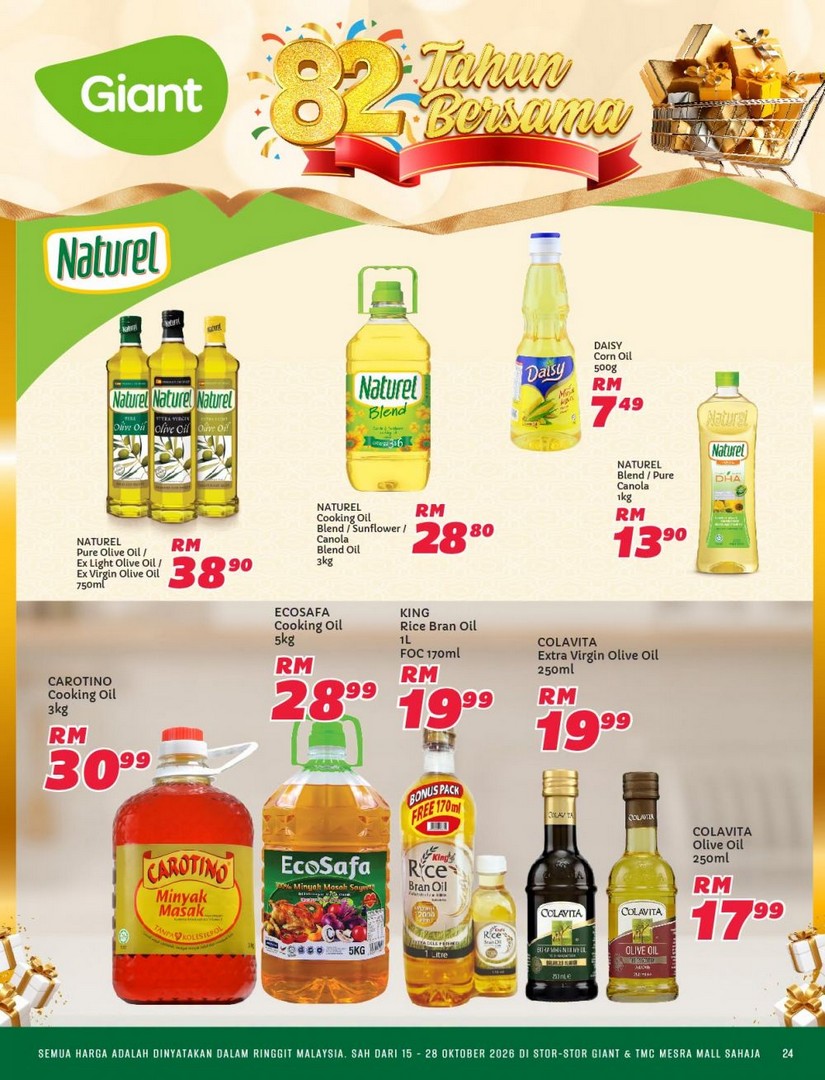 Giant-82nd-Anniversary-Promotion-Catalogue-24 15-28 October 2026: Giant: 82nd Anniversary Promotion Catalogue – Buy 2nd at 50% OFF, Grocery Deals and Special Offers at Giant & TMC Mesra Mall