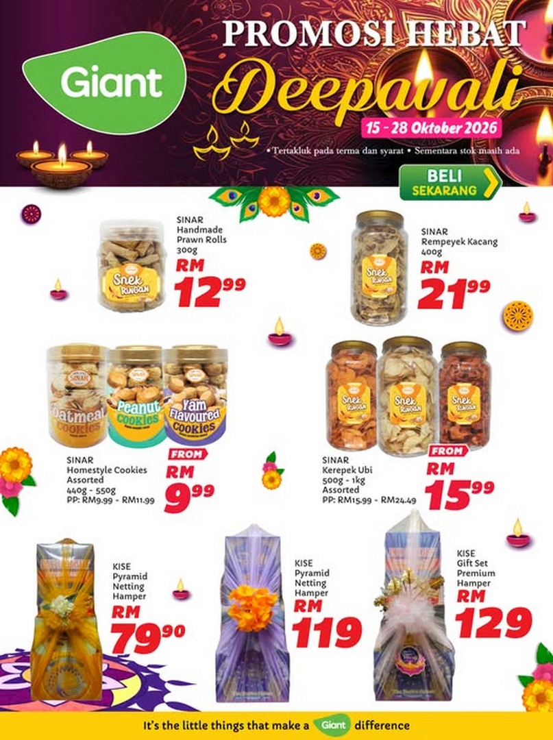 Giant-Malaysia-Deepavali-Gifts-Hampers-Flavoured-Biscuits-and-Snacks 15-28 October 2026: Giant Malaysia: Deepavali Gifts, Hampers, Flavoured Biscuits and Snacks Savings Promotion for Families and Festive Shoppers