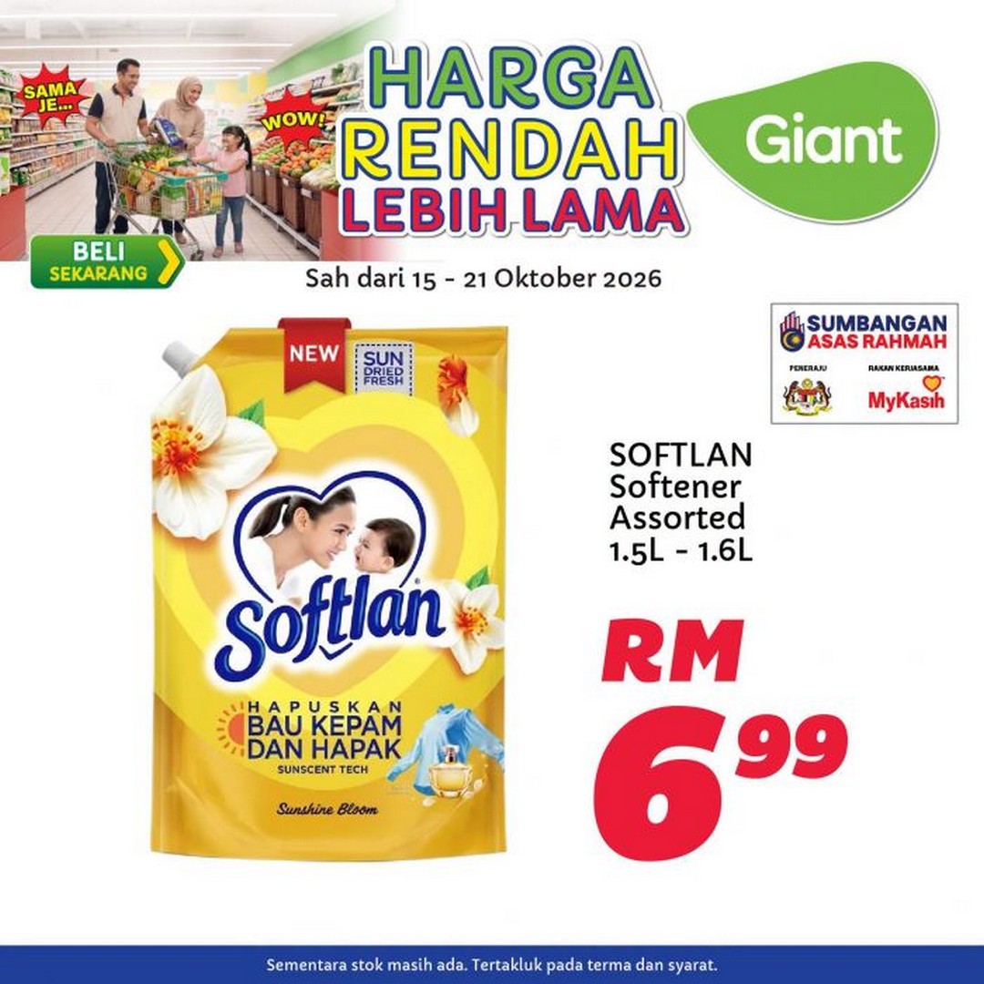 Giant-Malaysia-Harga-Rendah-Lebih-Lama-Promotion-11 15-21 October 2026: Giant Malaysia: Harga Rendah Lebih Lama Promotion – Enjoy Everyday Low Prices on Rice, Cooking Oil, Milk, Snacks and Household Essentials
