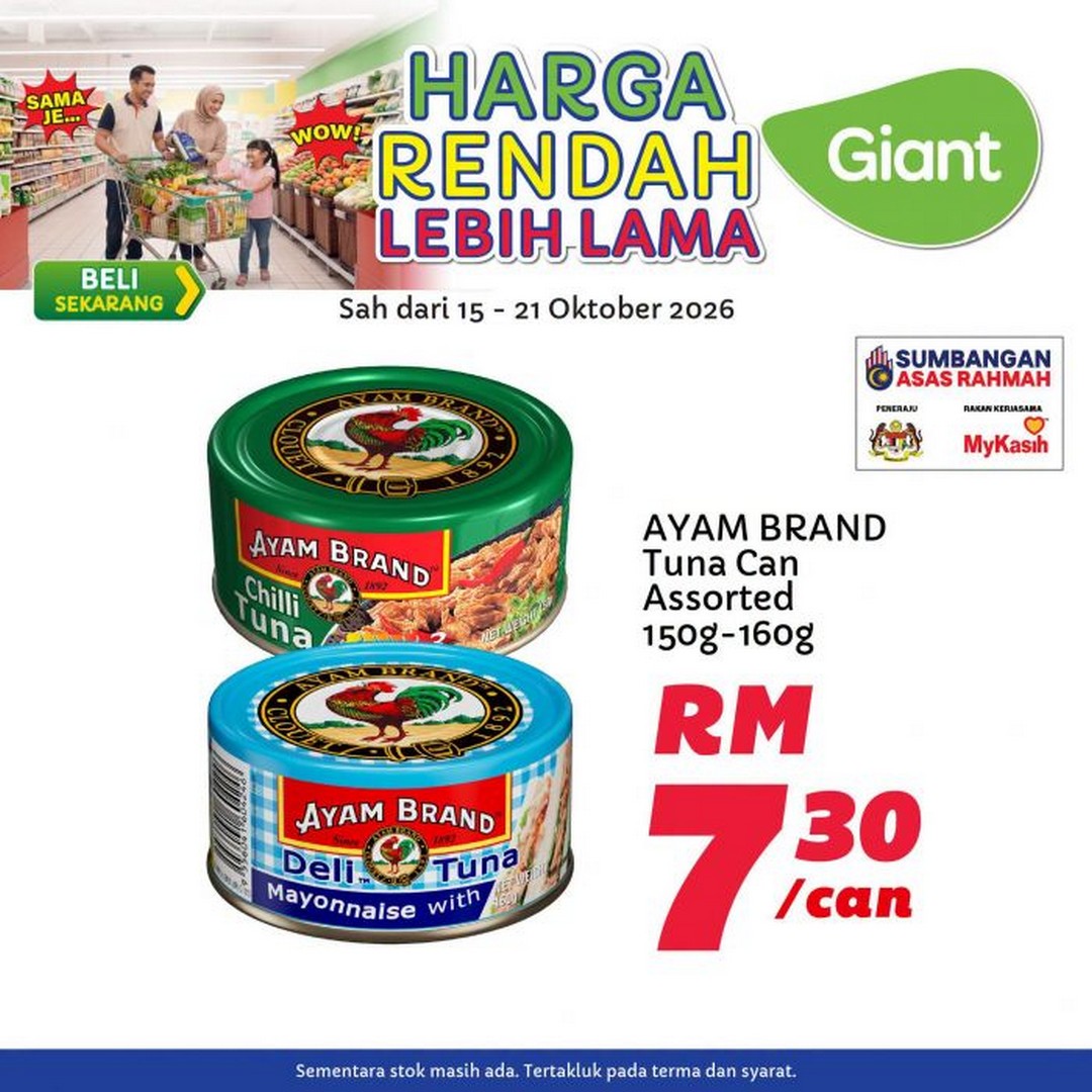Giant-Malaysia-Harga-Rendah-Lebih-Lama-Promotion-5 15-21 October 2026: Giant Malaysia: Harga Rendah Lebih Lama Promotion – Enjoy Everyday Low Prices on Rice, Cooking Oil, Milk, Snacks and Household Essentials