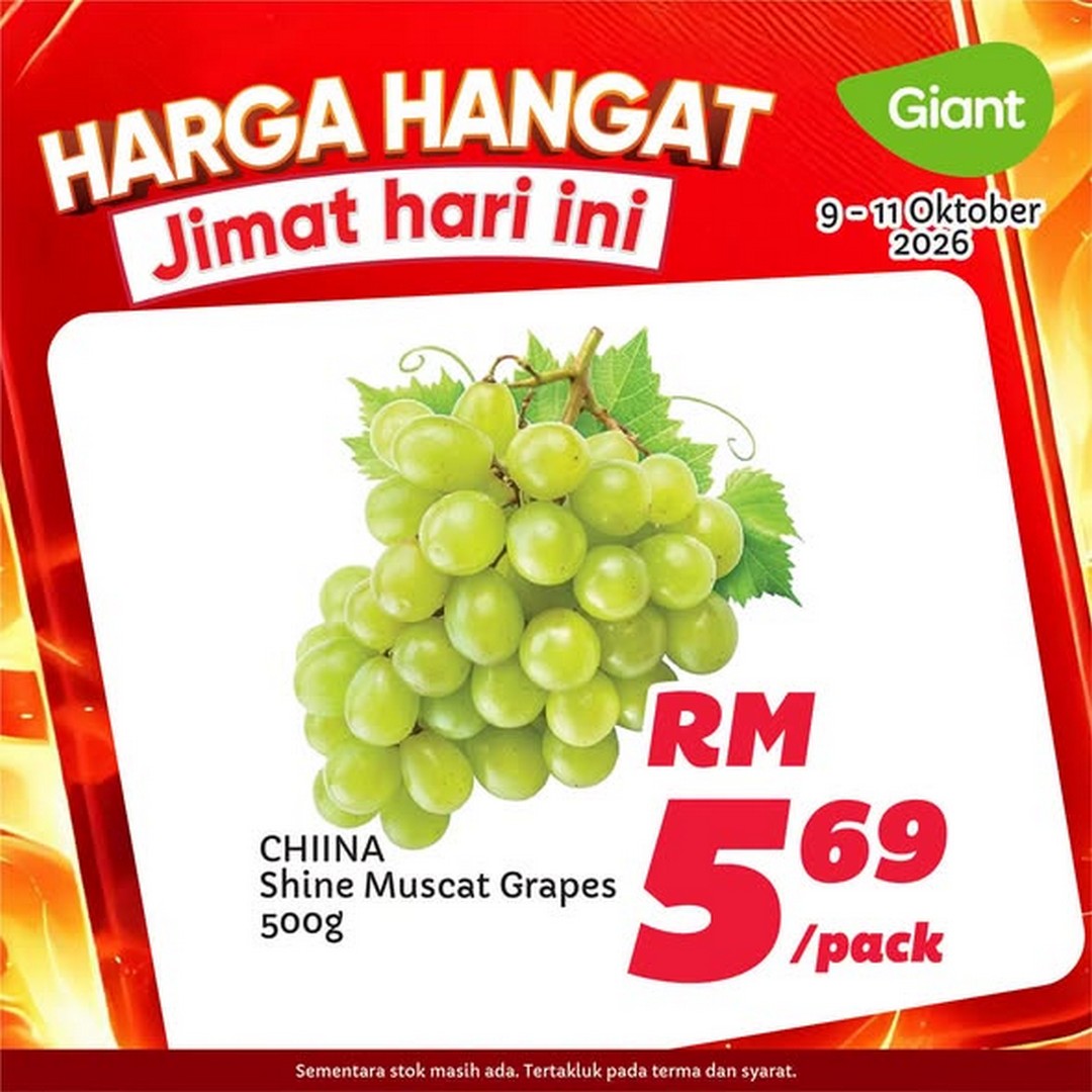 Giant-Malaysia-Hot-Price-Promotion-on-Fresh-Groceries-and-Daily-3 9-11 October 2026: Giant Malaysia: Hot Price Promotion on Fresh Groceries and Daily Essentials at Special Prices