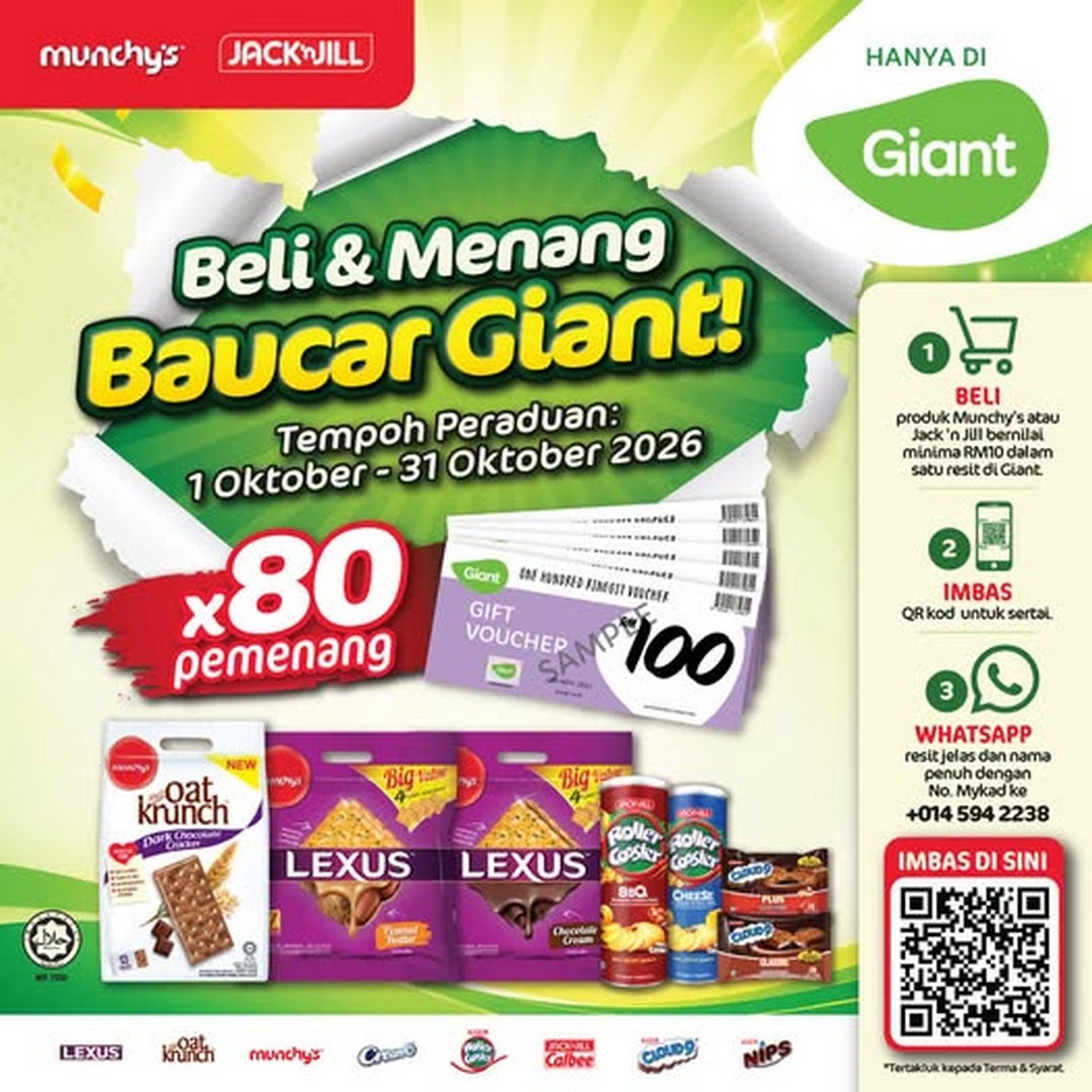 Giant-Malaysia-Munchys-Jack-n-Jill-RM10-Purchase-Giant 1-31 October 2026: Giant Malaysia: Munchy's & Jack 'n Jill RM10 Purchase Giant Voucher Giveaway Promotion