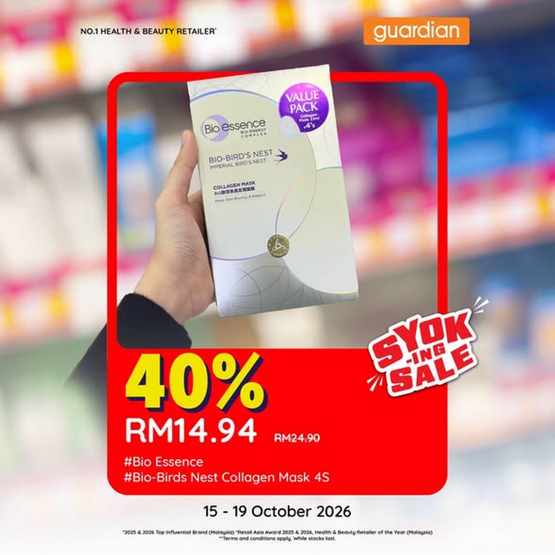 Guardian-Malaysia-Skin-Care-Promotion-with-Up-to-40-OFF-2 15-19 October 2026: Guardian Malaysia: Skin Care Promotion with Up to 40% OFF, RM12 App Discount and MYguardianRewards Bonuses