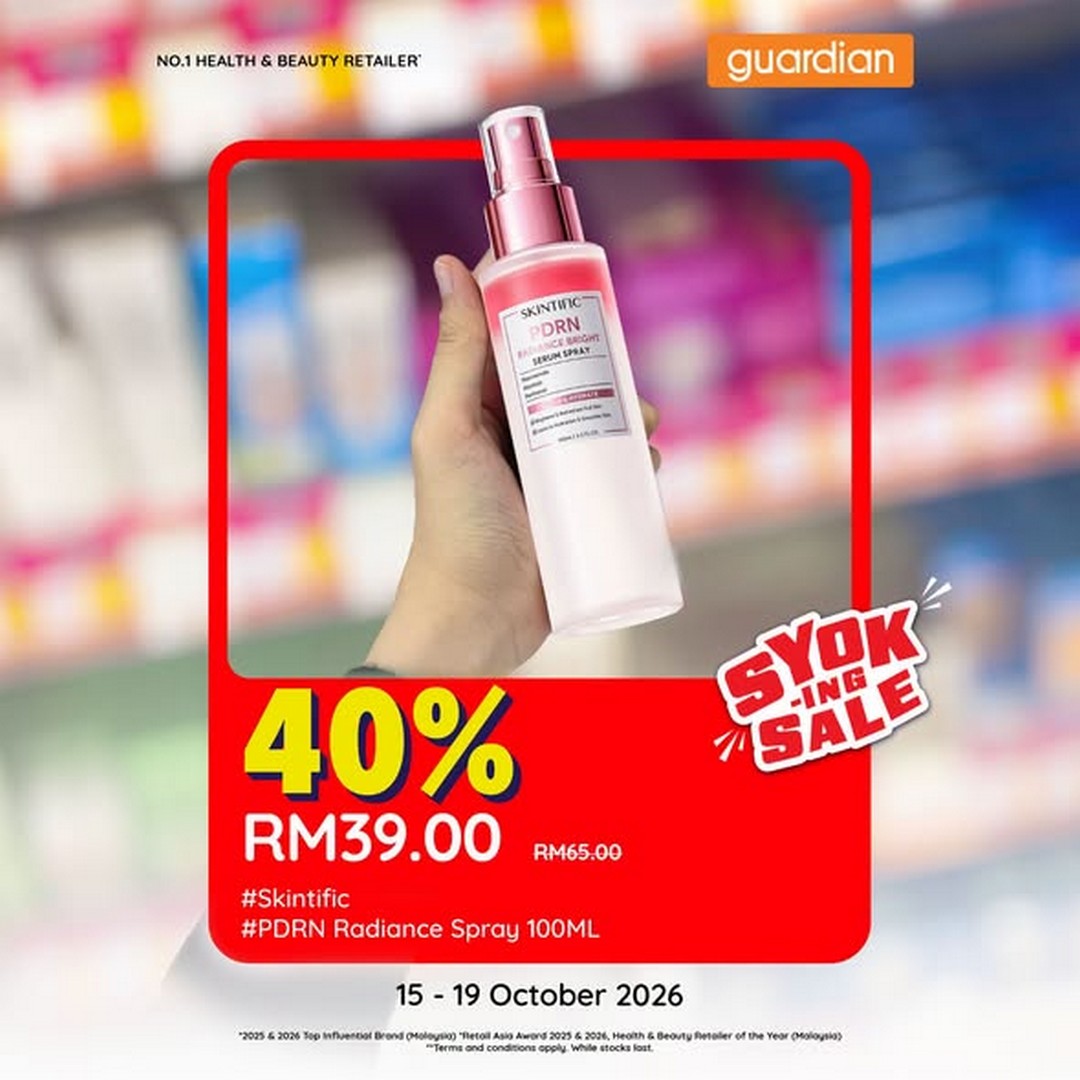 Guardian-Malaysia-Skin-Care-Promotion-with-Up-to-40-OFF-3 15-19 October 2026: Guardian Malaysia: Skin Care Promotion with Up to 40% OFF, RM12 App Discount and MYguardianRewards Bonuses