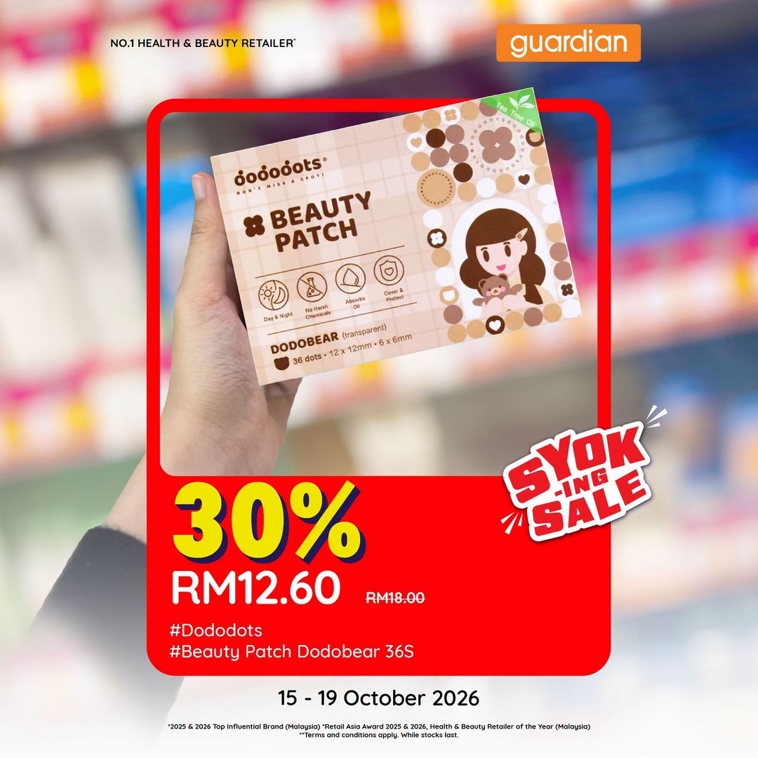 Guardian-Malaysia-Skin-Care-Promotion-with-Up-to-40-OFF-9 15-19 October 2026: Guardian Malaysia: Skin Care Promotion with Up to 40% OFF, RM12 App Discount and MYguardianRewards Bonuses