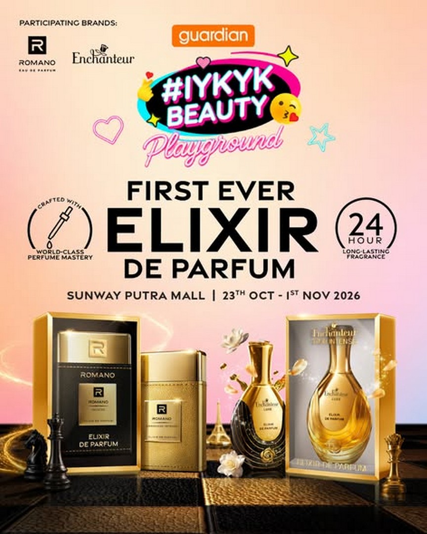 Guardian-Malaysia-–-Romano-Enchanteur-Luxe-Elixir-de-Parfum 23 October–1 November 2026: Guardian Malaysia – Romano & Enchanteur Luxe Elixir de Parfum Launch and Exclusive Free Gifts with Purchase at Sunway Putra Mall