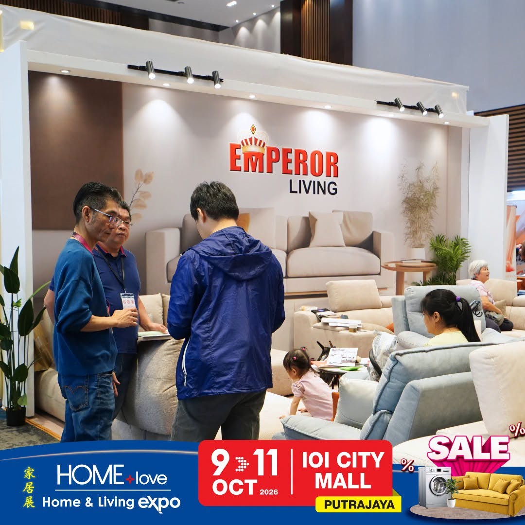 HOMElove-Home-Expo-Massive-Home-Sale-20 9-11 October 2026: HOMElove Home Expo: Massive Home Sale Promotion Up to 80% Off at IOI City Mall Putrajaya, Free Starbucks Drinks, Cash Rebates & RM350,000 Worth of Prizes