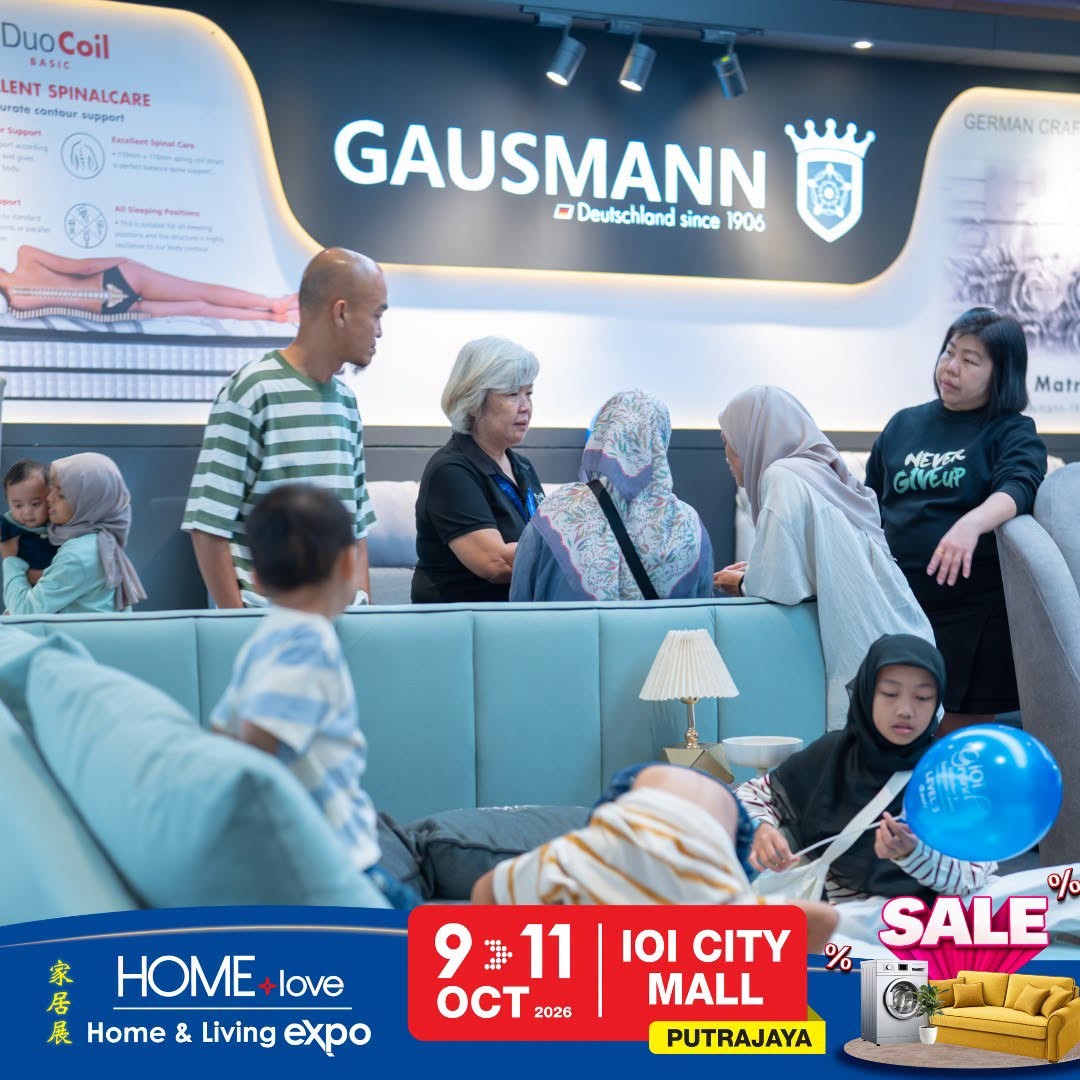 HOMElove-Home-Expo-Massive-Home-Sale-25 9-11 October 2026: HOMElove Home Expo: Massive Home Sale Promotion Up to 80% Off at IOI City Mall Putrajaya, Free Starbucks Drinks, Cash Rebates & RM350,000 Worth of Prizes
