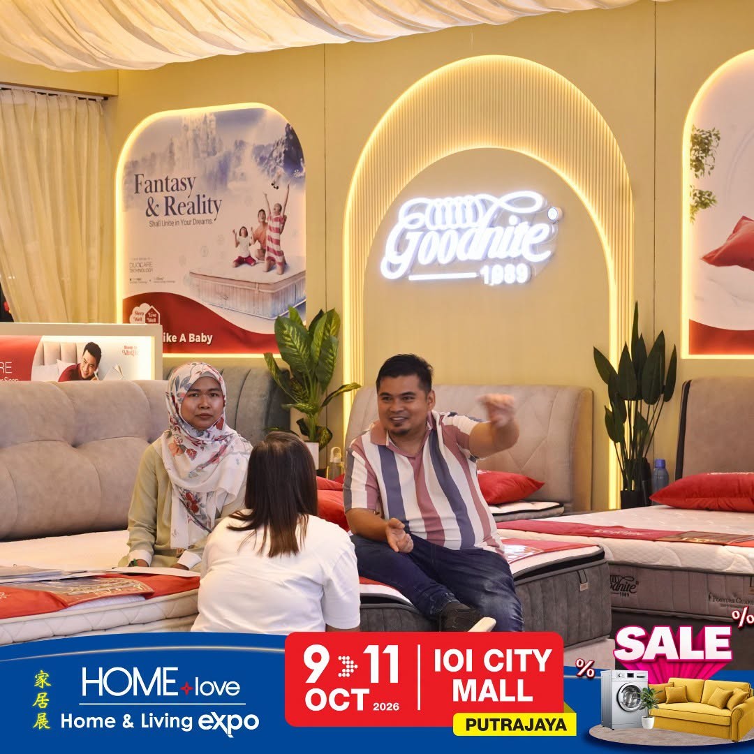 HOMElove-Home-Expo-Massive-Home-Sale-28 9-11 October 2026: HOMElove Home Expo: Massive Home Sale Promotion Up to 80% Off at IOI City Mall Putrajaya, Free Starbucks Drinks, Cash Rebates & RM350,000 Worth of Prizes