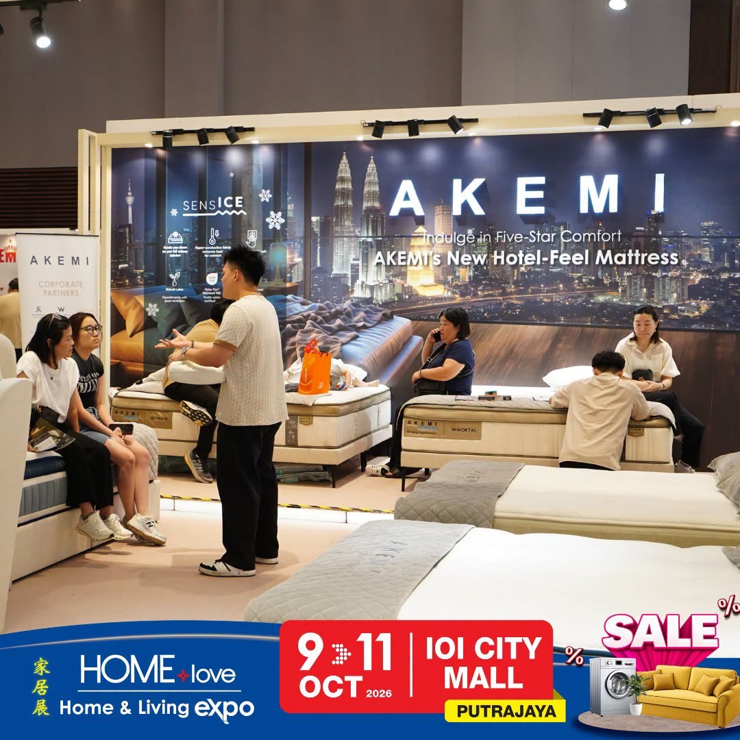HOMElove-Home-Expo-Massive-Home-Sale-8 9-11 October 2026: HOMElove Home Expo: Massive Home Sale Promotion Up to 80% Off at IOI City Mall Putrajaya, Free Starbucks Drinks, Cash Rebates & RM350,000 Worth of Prizes