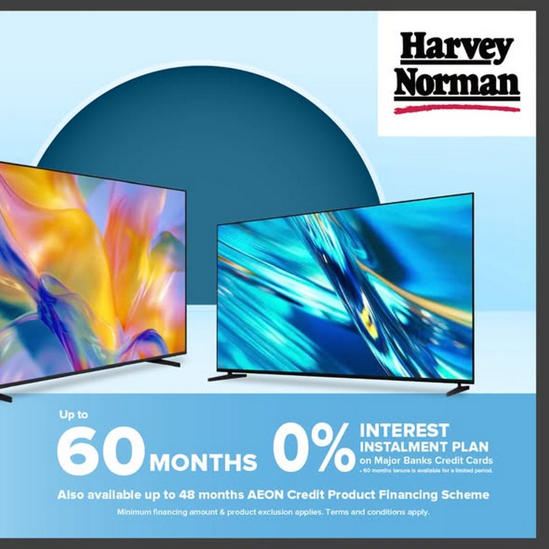 Harvey-Norman-Malaysia-Big-Screen-TV-Sale-1 1-7 October 2026: Harvey Norman Malaysia: Big Screen TV Sale with Up to 46% Off and Up to RM1,000 Touch ’n Go eWallet Credit