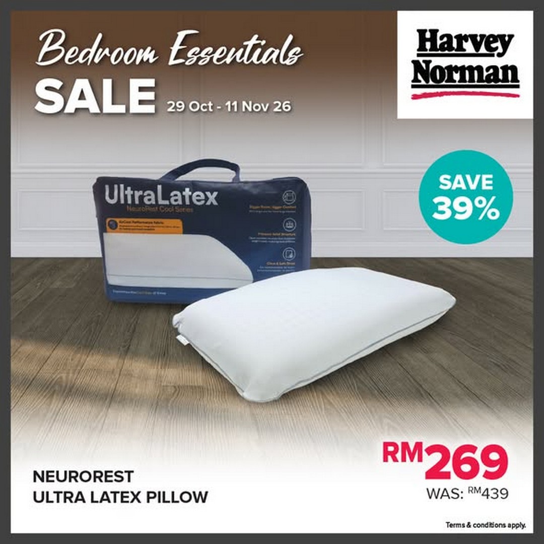 Harvey-Norman-Malaysia-Extra-10-Off-Bedding-Accessories-Sale-2 29 October-11 November 2026: Harvey Norman Malaysia Extra 10% Off Bedding Accessories Sale – Refresh Your Bedroom for Less