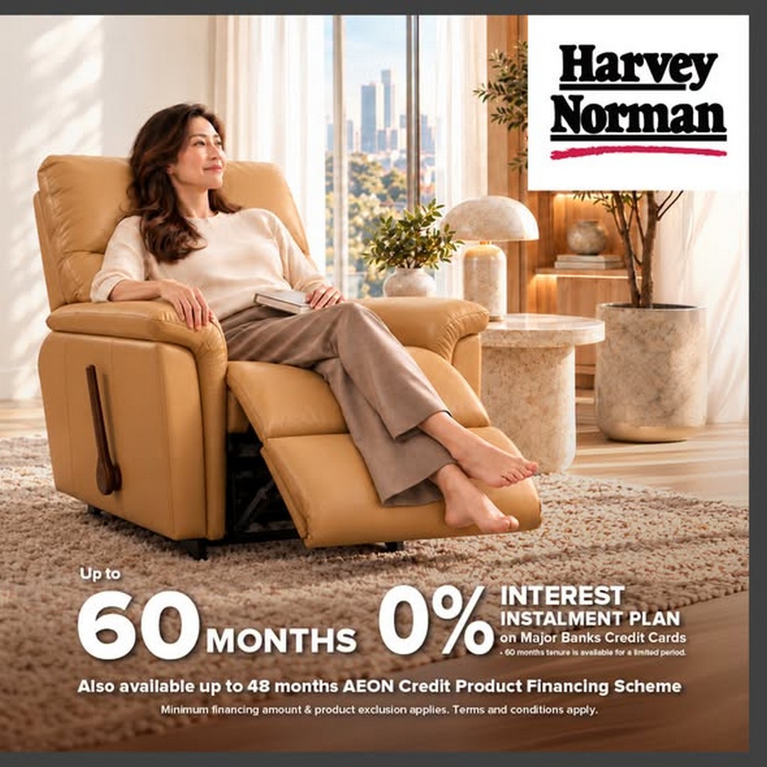 Harvey-Norman-Malaysia-La-Z-Boy-Recliner-Gold-Giveaway-Promotion-1 1 October-31 December 2026: Harvey Norman Malaysia: La-Z-Boy Recliner Gold Giveaway Promotion with Every Purchase
