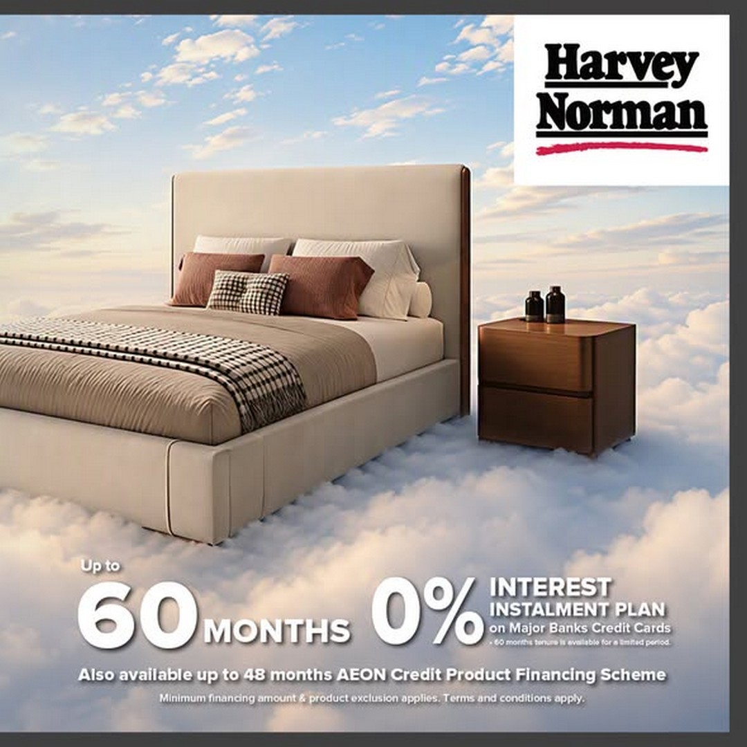 Harvey-Norman-Malaysia-Over-50-Off-Bed-Frames-Promotion-1 15-28 October 2026: Harvey Norman Malaysia: Over 50% Off Bed Frames Promotion – Give Your Bedroom a Stylish Makeover for Less