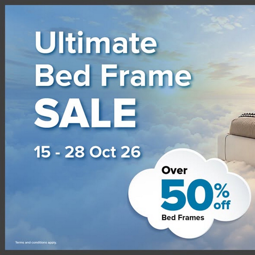 Harvey-Norman-Malaysia-Over-50-Off-Bed-Frames-Promotion 15-28 October 2026: Harvey Norman Malaysia: Over 50% Off Bed Frames Promotion – Give Your Bedroom a Stylish Makeover for Less