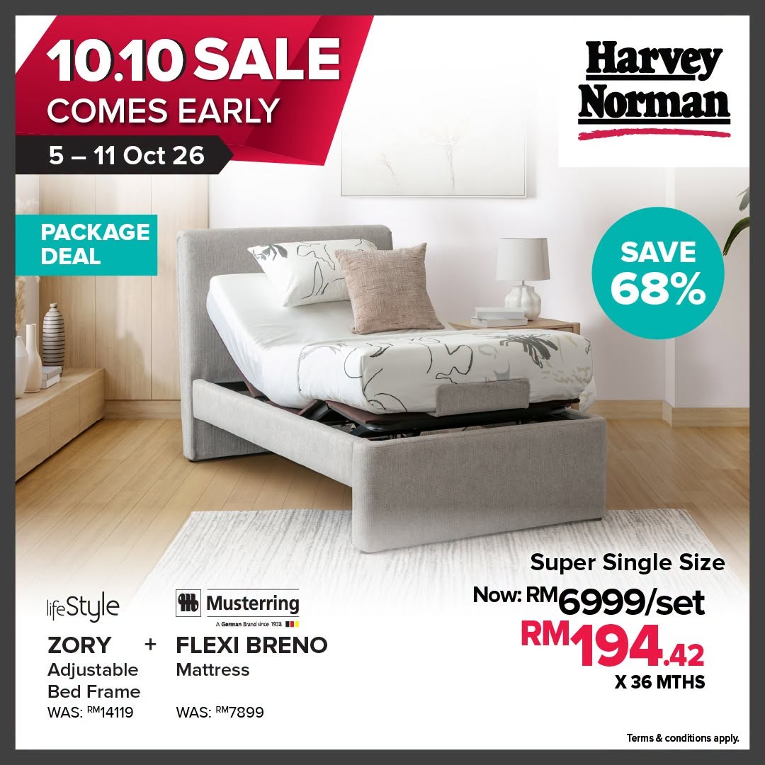 Harvey-Norman-Malaysia-Up-to-70-Off-11 5-11 October 2026: Harvey Norman Malaysia: Up to 70% Off + Extra 10% Off Selected Products 10.10 Early Shopping Promotion