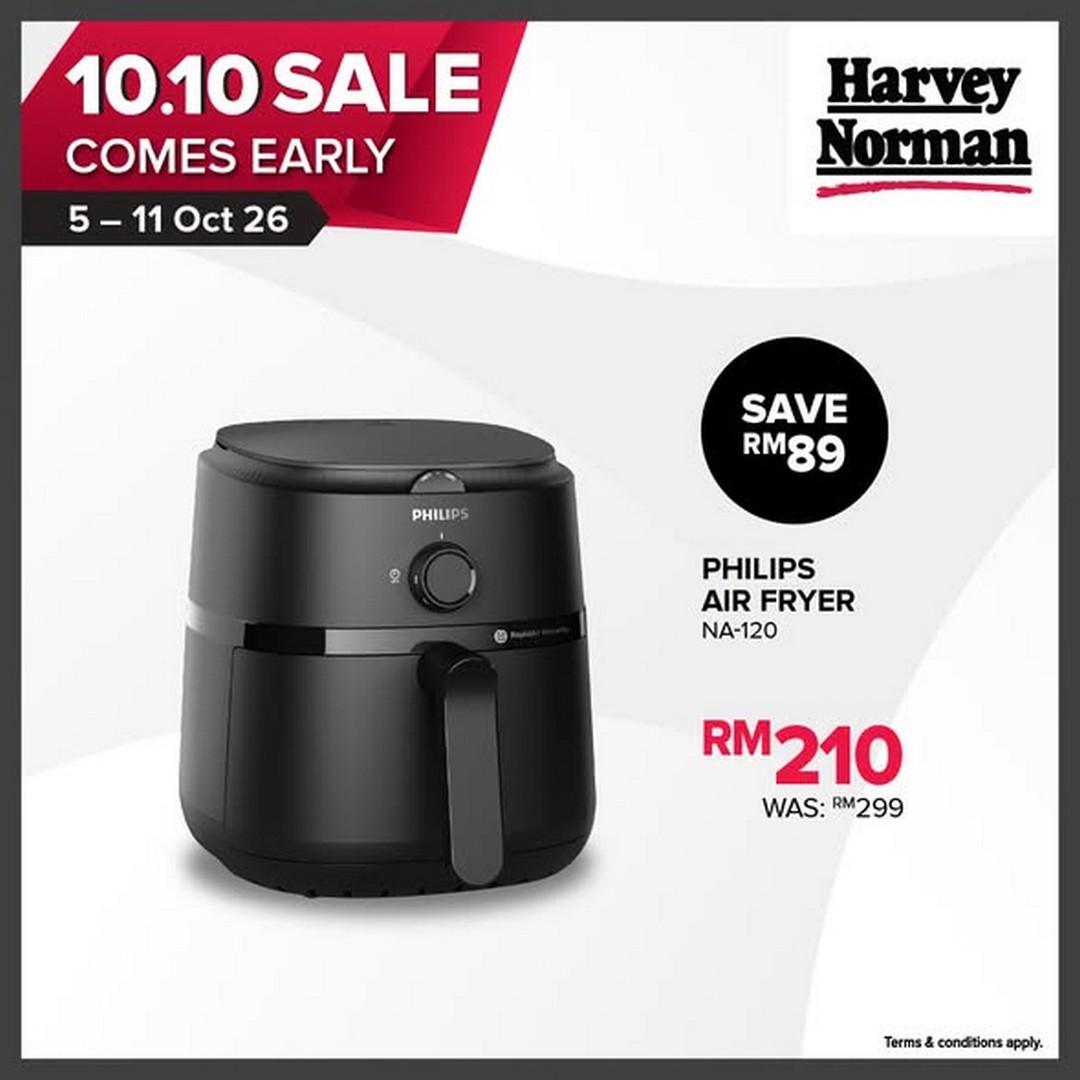 Harvey-Norman-Malaysia-Up-to-70-Off-3 5-11 October 2026: Harvey Norman Malaysia: Up to 70% Off + Extra 10% Off Selected Products 10.10 Early Shopping Promotion
