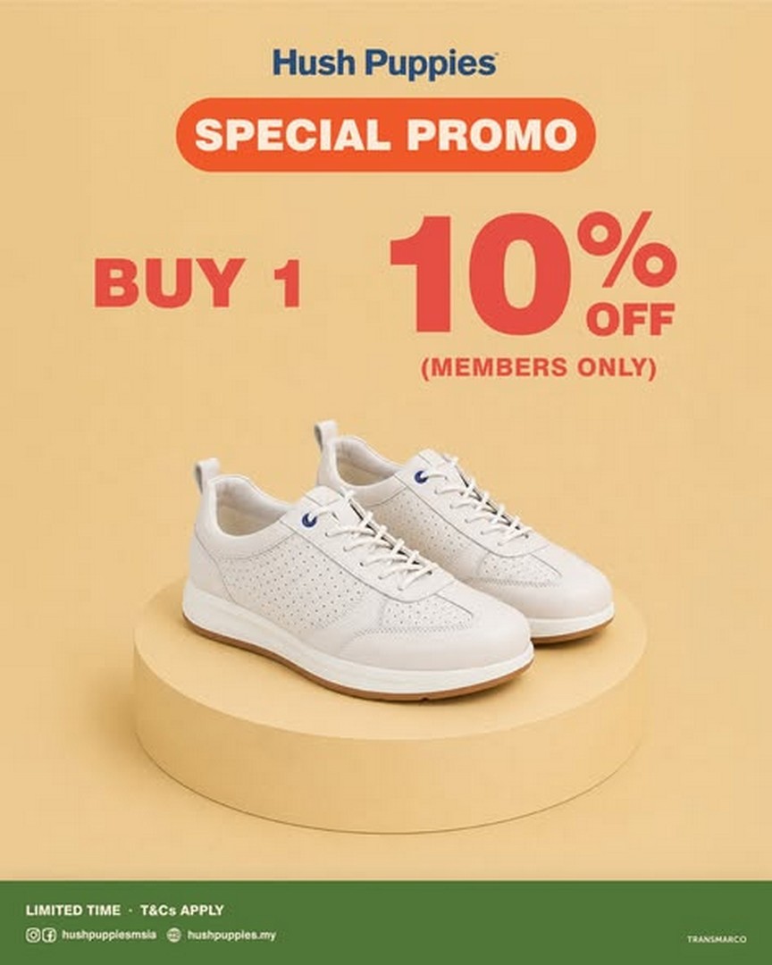 Hush-Puppies-Malaysia-Buy-More-Save-More-Promotion-1 Now till 11 October 2026: Hush Puppies Malaysia: Buy More, Save More Promotion with Up to 40% OFF at Retail Stores