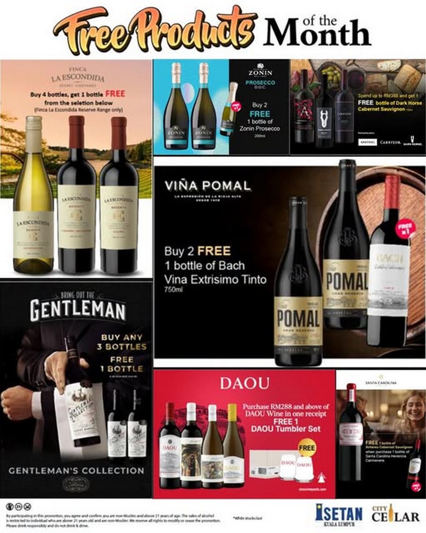 Isetan-Kuala-Lumpur-City-Cellar-Free-Wine-Bottles-and-Exclusive-DAOU-Gift 1-31 October 2026: Isetan Kuala Lumpur: City Cellar Free Wine Bottles and Exclusive DAOU Gift Promotion at Isetan KLCC and Lot 10