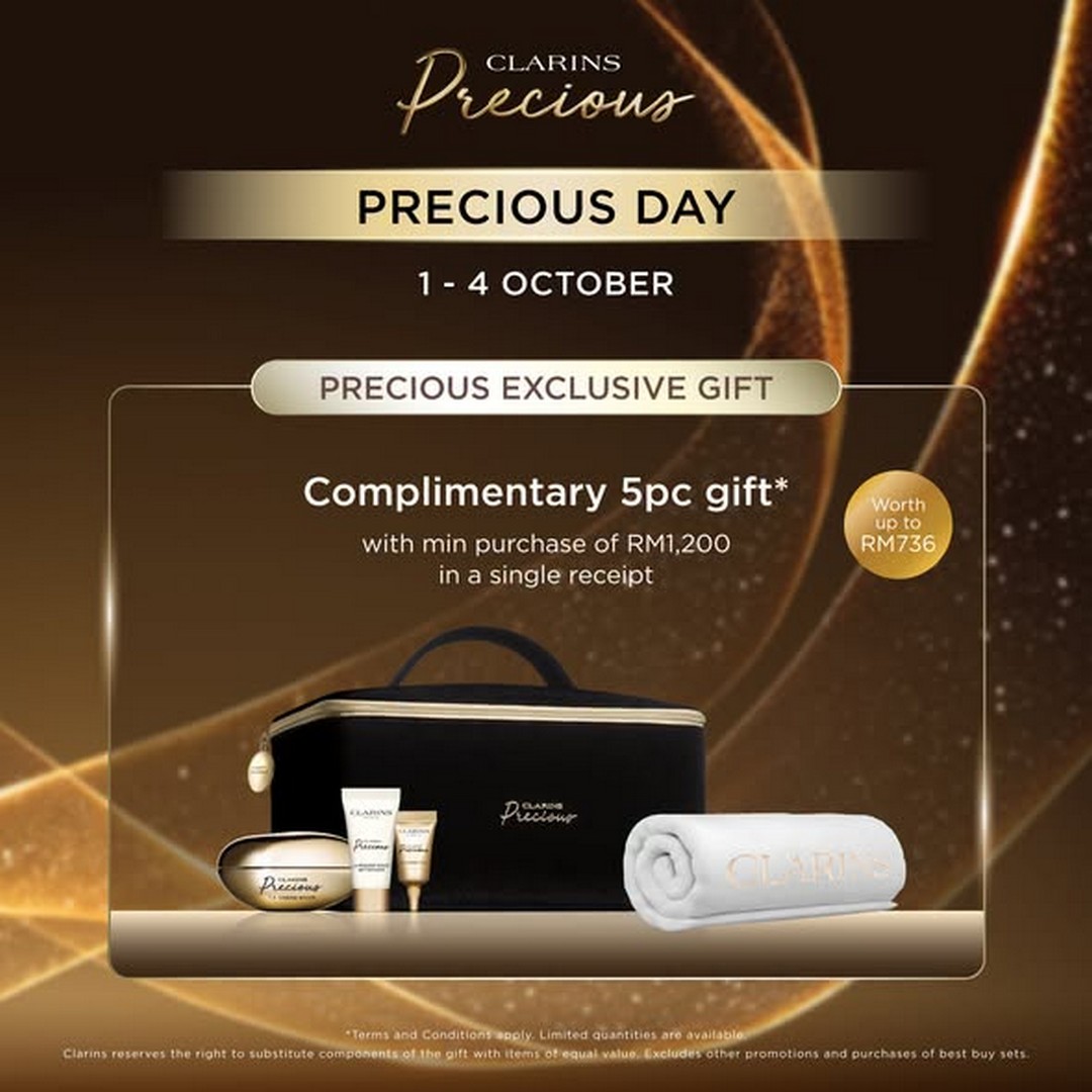 Isetan-Kuala-Lumpur-Clarins-Precious-Days-Promotion-2 1-4 October 2026: Isetan Kuala Lumpur: Clarins Precious Days Promotion with Exclusive Gifts Worth Up to RM1,519 at Isetan KLCC