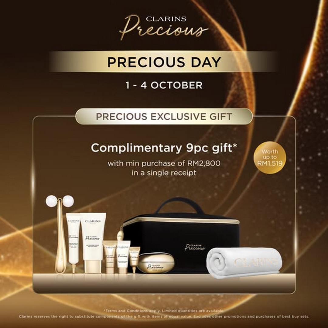 Isetan-Kuala-Lumpur-Clarins-Precious-Days-Promotion-4 1-4 October 2026: Isetan Kuala Lumpur: Clarins Precious Days Promotion with Exclusive Gifts Worth Up to RM1,519 at Isetan KLCC
