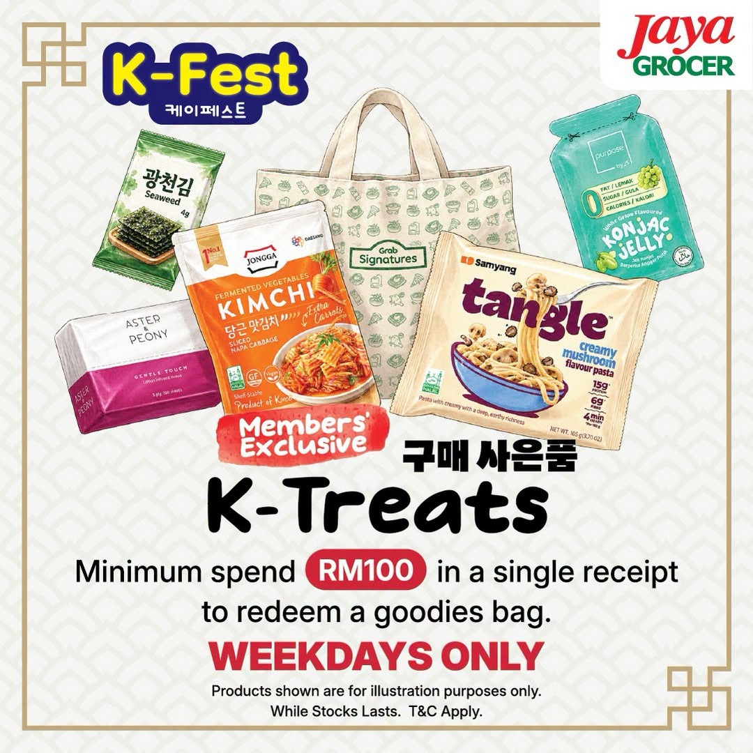 Jaya-Grocer-K-Fest-Korean-Food-Shopping-Promotion-8 6-11 October 2026: Jaya Grocer: K-Fest Korean Food & Shopping Promotion at 1 Utama Shopping Centre
