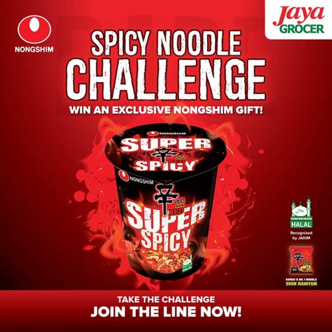 Jaya-Grocer-NONGSHIM-Spicy-Noodle-Challenge-at-K-Fest 6-11 October 2026: Jaya Grocer: NONGSHIM Spicy Noodle Challenge at K-Fest – Take on the Spicy Noodles and Win NONGSHIM Goodies