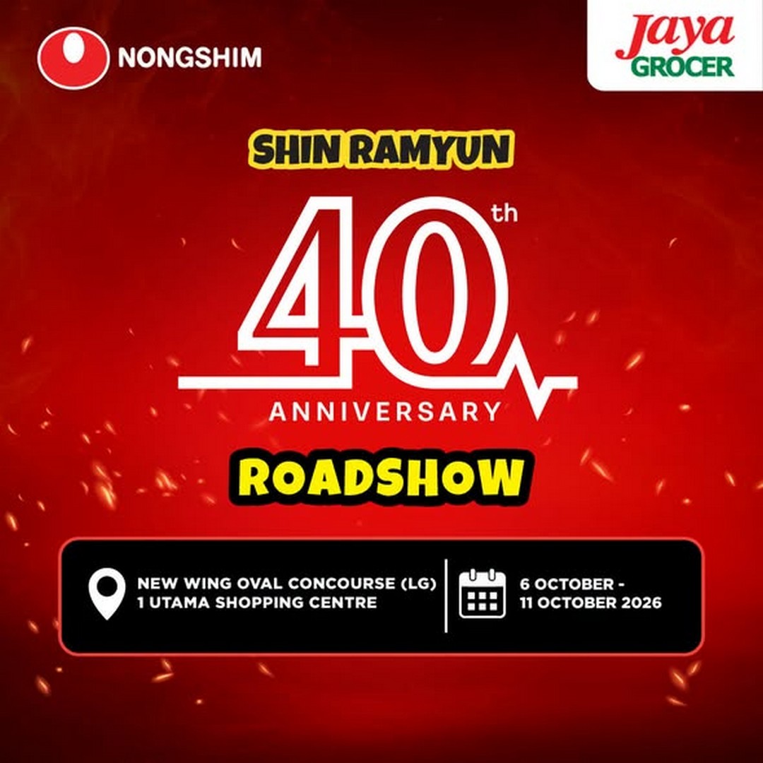 Jaya-Grocer-SHIN-Ramyun-40th-Anniversary-Promotion-at-K-Fest 6-11 October 2026: Jaya Grocer: SHIN Ramyun 40th Anniversary Promotion at K-Fest, 1 Utama Shopping Centre