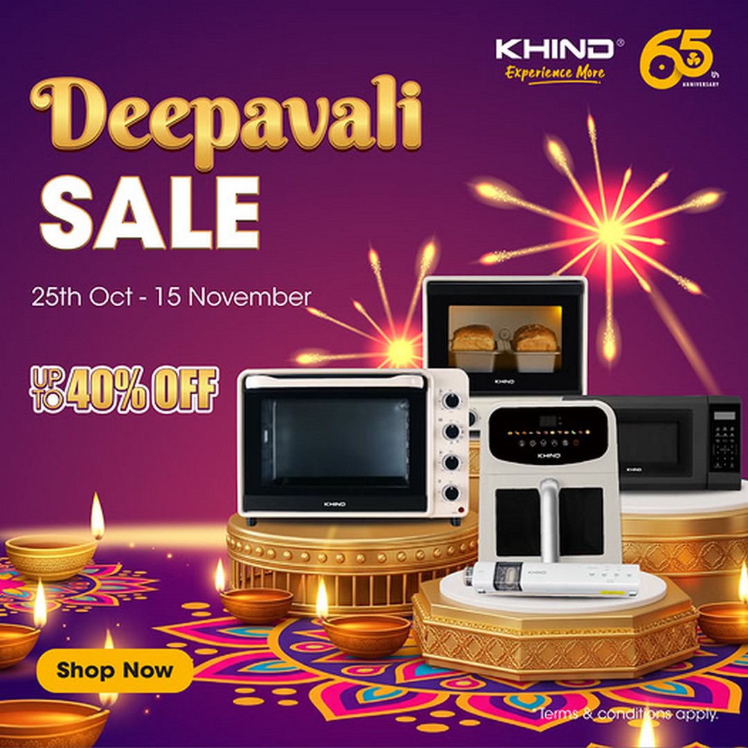 KHIND-Malaysia-Deepavali-Promotion-–-Enjoy-Up-to-40-OFF 25 October–15 November 2026: KHIND Malaysia Deepavali Promotion – Enjoy Up to 40% OFF Selected Ovens, Air Fryers and Home Appliances