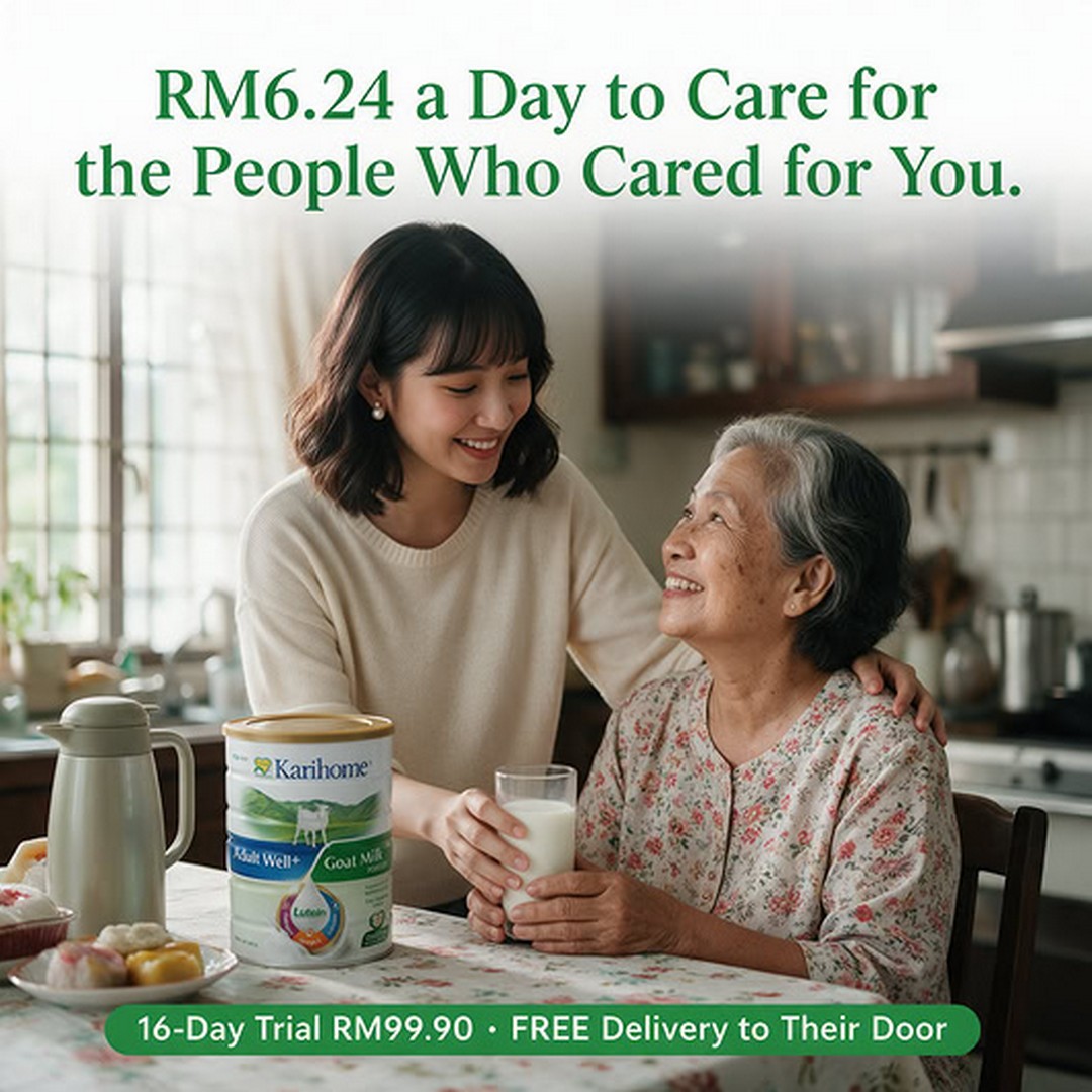 Karihome-Malaysia-Adult-Well-Goat-Milk-Promotion 20 October 2026 onwards: Karihome Malaysia Adult Well+ Goat Milk Promotion – 16-Day Trial for RM99.90 with Free Delivery