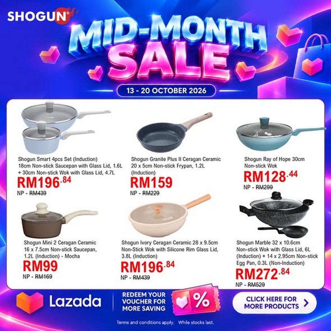 Katrin-BJ-Malaysia-Mid-Month-Savings-Sale-on-Shopee-and-Lazada-2 13-20 October 2026: Katrin BJ Malaysia: Mid Month Savings Sale on Shopee and Lazada – Shop La gourmet, Shogun, Joseph Joseph, Greenpan and Brabantia Deals Online