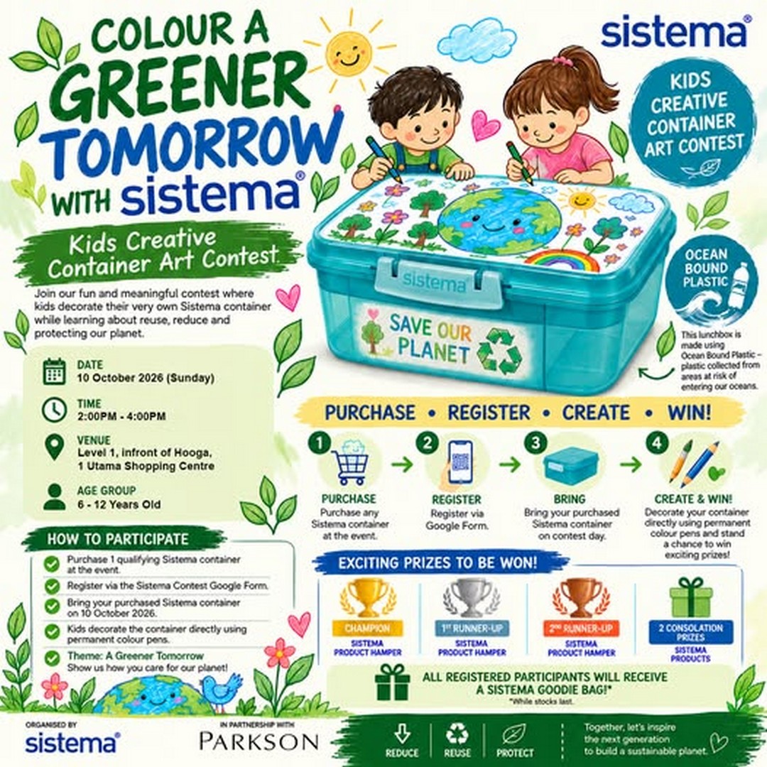 Katrin-BJ-Malaysia-Sistema-Kids-Creative-Container-Art-Contest-Promotion 10 October 2026: Katrin BJ Malaysia: Sistema Kids Creative Container Art Contest Promotion – Create a Greener Tomorrow at 1 Utama Shopping Centre