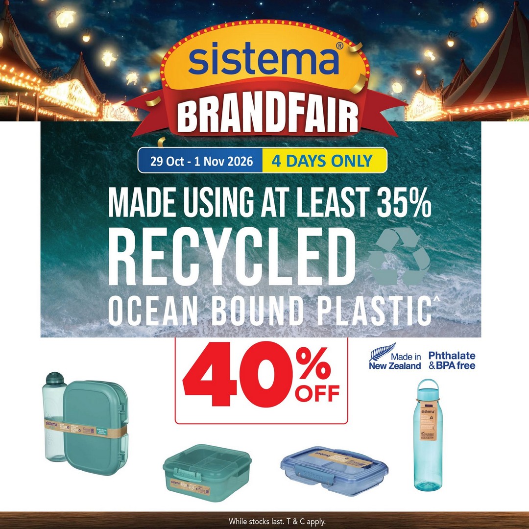 Kitchen-Shop-Brandfair-Weekend-Promotion-5 29 October–1 November 2026: Kitchen Shop Brandfair Weekend Promotion – Discover Sistema Food Storage and Metaltex Kitchen Essentials at Selected Outlets in Malaysia
