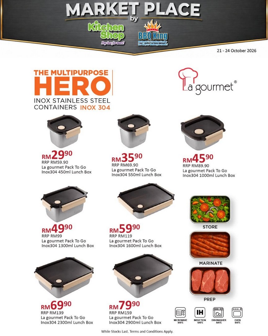 Kitchen-Shop-–-Exclusive-Chefs-Kitchenware-Deals-7 21–24 October 2026: Kitchen Shop – Exclusive Chef’s Kitchenware Deals, Gift with Purchase and Purchase with Purchase at Battle Of The Chefs 2026, Setia SPICE Arena Penang