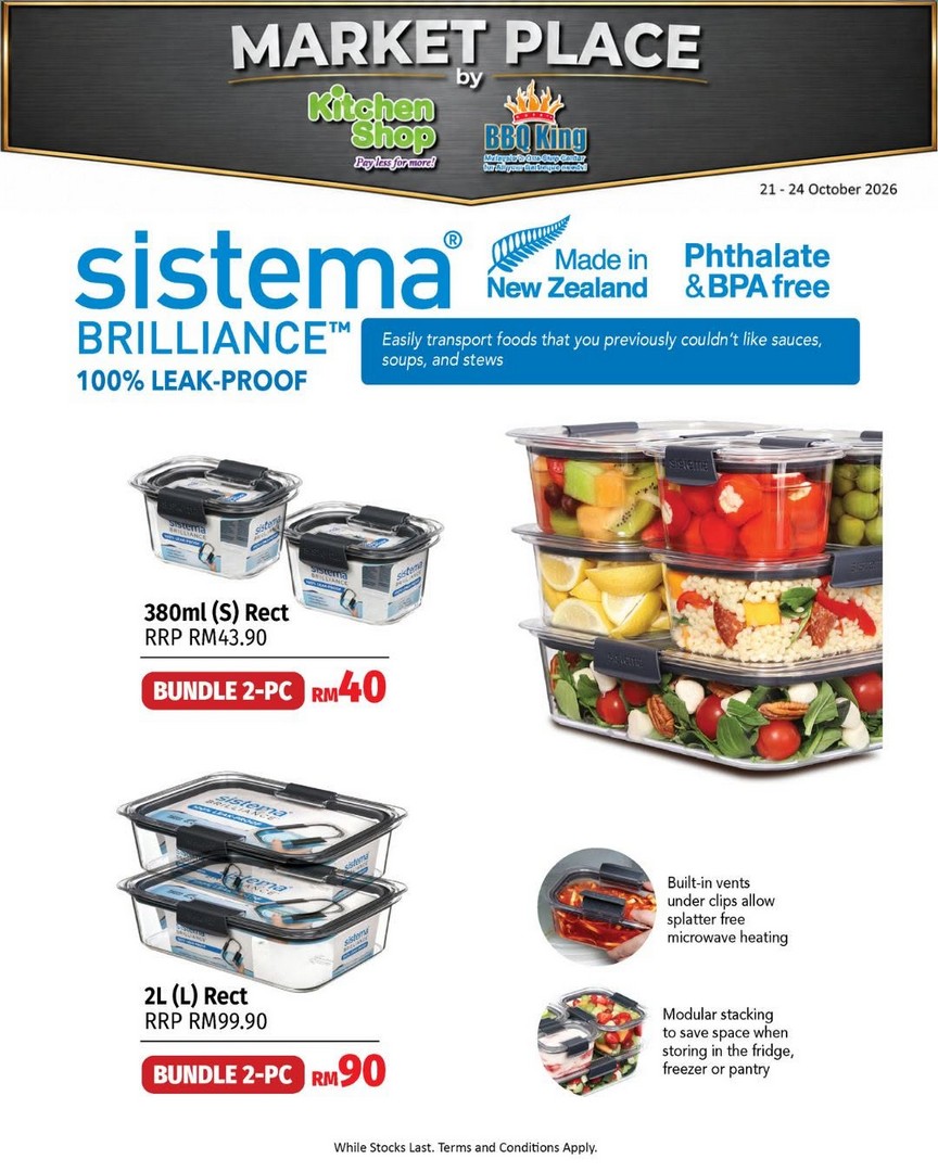 Kitchen-Shop-–-Exclusive-Chefs-Kitchenware-Deals-8 21–24 October 2026: Kitchen Shop – Exclusive Chef’s Kitchenware Deals, Gift with Purchase and Purchase with Purchase at Battle Of The Chefs 2026, Setia SPICE Arena Penang