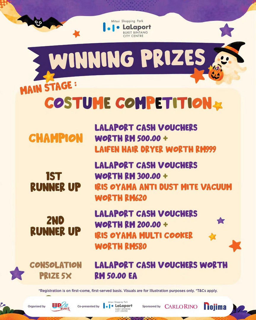 LaLaport-BBCC-Spook-tacle-Halloween-Weekend-2026-10 29 October–1 November 2026: LaLaport BBCC Spook-tacle Halloween Weekend 2026 – Family Halloween Event with Costume Competition, Trick-or-Treat Walkabout, Workshops and Shopping Rewards in Kuala Lumpur