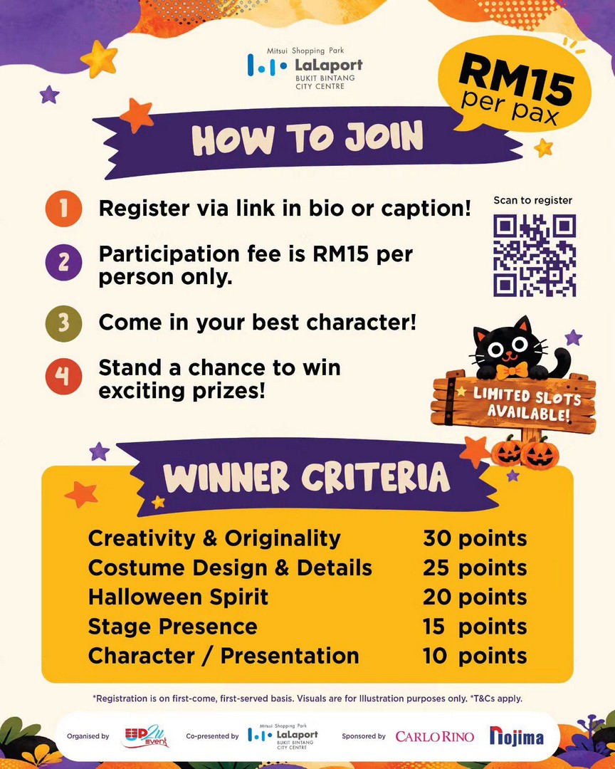 LaLaport-BBCC-Spook-tacle-Halloween-Weekend-2026-13 29 October–1 November 2026: LaLaport BBCC Spook-tacle Halloween Weekend 2026 – Family Halloween Event with Costume Competition, Trick-or-Treat Walkabout, Workshops and Shopping Rewards in Kuala Lumpur