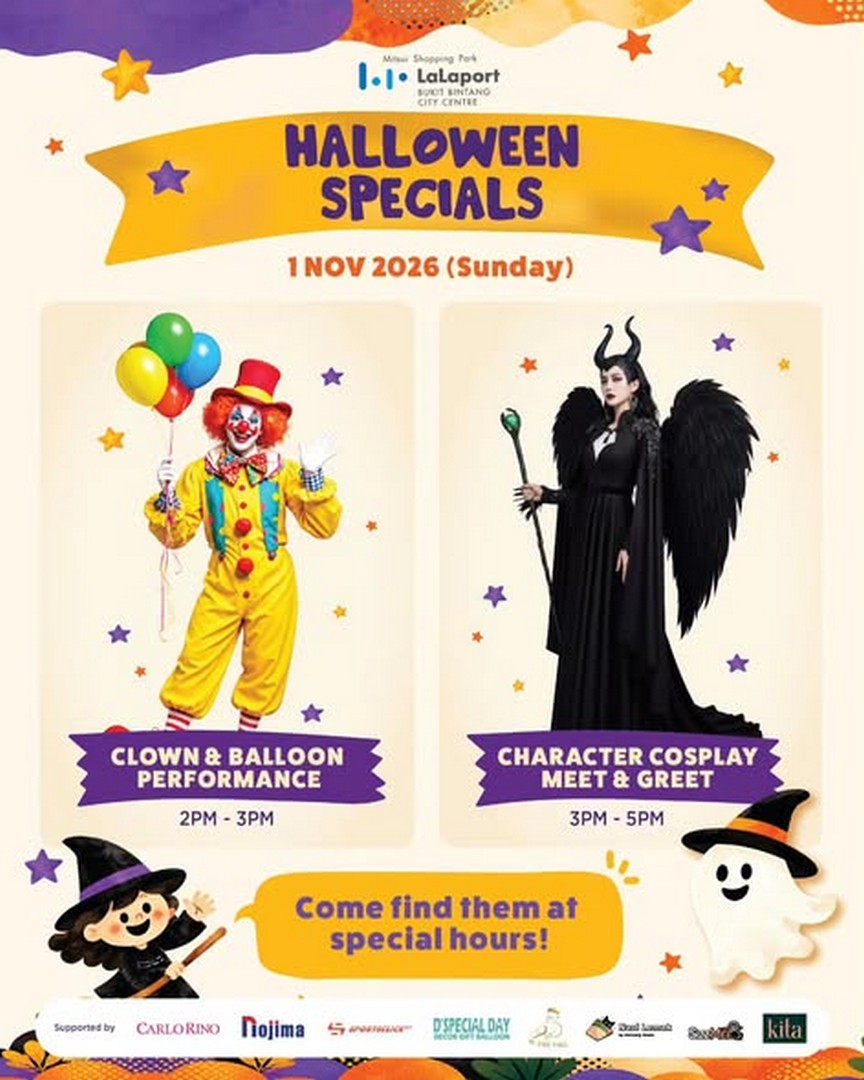 LaLaport-BBCC-Spook-tacle-Halloween-Weekend-2026-4 29 October–1 November 2026: LaLaport BBCC Spook-tacle Halloween Weekend 2026 – Family Halloween Event with Costume Competition, Trick-or-Treat Walkabout, Workshops and Shopping Rewards in Kuala Lumpur